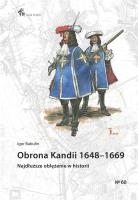 Obrona Kandii 1648-1669. Autor: Igor Babulin. SmakLiter.pl Okładka książki Obrona Kandii 1648-1669