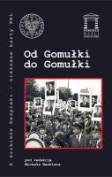 Od Gomułki do Gomułki. Autor: red. Michał Wenklarz. SmakLiter.pl Okładka książki Od Gomułki do Gomułki