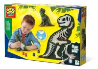 Odlew ze szkieletem - Dinozaur T-rex. Wydawca: SES NL. SmakLiter.pl Opakowanie Odlew ze szkieletem - Dinozaur T-rex