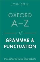 Okładka książki Oxford A-Z of Grammar and Punctuation