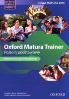 Oxford Matura Trainer ZP + online practice. Autor: Gregory J.Manin, Sosnowska Danuta Joanna. SmakLiter.pl Okładka książki Oxford Matura Trainer ZP + online practice