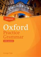 Okładka książki Oxford Practice Grammar Advance with key
