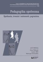 Okładka książki Pedagogika społeczna