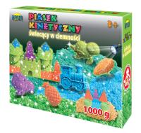 Opakowanie Piasek kinetyczny 1000g świecący w ciemności