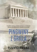 Pingwiny z grilla Inspektor Stucky. Autor: FULVIO ERVAS. SmakLiter.pl Okładka książki Pingwiny z grilla Inspektor Stucky
