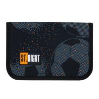 Opakowanie Piórnik 2-klapkowy bez wyposażenia St.Right PC-03 Football