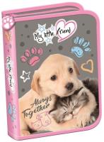 Piórnik dwuklapkowy bez wyposażenia CAT & DOG. Wydawca: St. Majewski. SmakLiter.pl Opakowanie Piórnik dwuklapkowy bez wyposażenia CAT & DOG