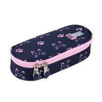 Opakowanie Piórnik saszetka usztywniona z wewnętrzną klapką PC1 KOCIE ŁAPKI