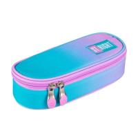 Opakowanie Piórnik saszetka usztywniona z wewnętrzną klapką PC1 Turkusowe Ombre