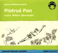 Piotruś Pan. Audio 5CD - Audiobook. Autor: James Matthew Barrie. SmakLiter.pl Okładka książki Piotruś Pan. Audio 5CD - Audiobook