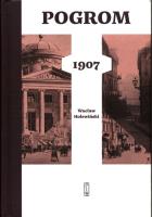 Pogrom 1907. Autor: Holewiński Wacław. SmakLiter.pl Okładka książki Pogrom 1907