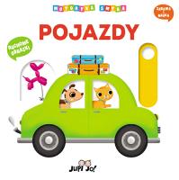 Pojazdy. Motoryka smyka. Autor: Benedetta Nigelli. SmakLiter.pl Okładka książki Pojazdy. Motoryka smyka