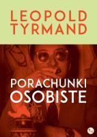 Porachunki osobiste. Autor: Leopold Tyrmand. SmakLiter.pl Okładka książki Porachunki osobiste