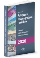 Potrącenia z wynagrodzeń i zasiłków 2020. Autor: Pigulski Mariusz. SmakLiter.pl Okładka książki Potrącenia z wynagrodzeń i zasiłków 2020
