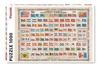 Puzzle 1000 - Flagi PIATNIK. Wydawca: Piatnik. SmakLiter.pl Opakowanie Puzzle 1000 - Flagi PIATNIK