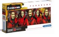 Puzzle 1000 Panorama La Casa de Papel Netflix. Wydawca: Clementoni. SmakLiter.pl Opakowanie Puzzle 1000 Panorama La Casa de Papel Netflix