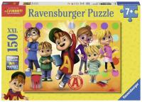 Puzzle 150 Alvin i przyjaciele. Wydawca: Ravensburger. SmakLiter.pl Opakowanie Puzzle 150 Alvin i przyjaciele