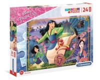 Puzzle 24 Maxi Super Kolor Mulan. Wydawca: Clementoni. SmakLiter.pl Opakowanie Puzzle 24 Maxi Super Kolor Mulan