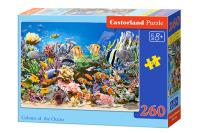Okładka książki Puzzle 260 Kolory oceanu CASTOR
