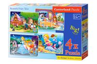 Puzzle 4w1 Beautiful Fairy Tales 8-12-15-20. Wydawca: Castorland. SmakLiter.pl Opakowanie Puzzle 4w1 Beautiful Fairy Tales 8-12-15-20