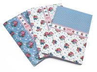 Shabby blue Zeszyt A6/32K gładki 3szt. Wydawca: Make Notes. SmakLiter.pl Opakowanie Shabby blue Zeszyt A6/32K gładki 3szt