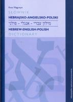 Słownik hebrajsko-angielsko-polski. Autor: Ewa Węgrzyn. SmakLiter.pl Okładka książki Słownik hebrajsko-angielsko-polski