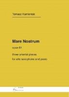 Sonata na saksofon i fortepian. Autor: Tomasz Kamieniak. SmakLiter.pl Okładka książki Sonata na saksofon i fortepian
