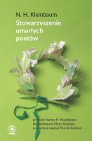 Stowarzyszenie umarłych poetów wyd. 4. Autor: N.H. Kleinbaum. SmakLiter.pl Okładka książki Stowarzyszenie umarłych poetów wyd. 4