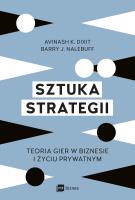 Sztuka strategii. Autor: Barry J. Nalebuff. SmakLiter.pl Okładka książki Sztuka strategii