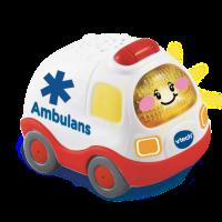 Tut tut autka ambulans Vtech 60805. Wydawca: Vtech. SmakLiter.pl Opakowanie Tut tut autka ambulans Vtech 60805