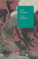Uczty Baltazara. Autor: Fazil Iskander. SmakLiter.pl Okładka książki Uczty Baltazara