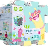 Opakowanie Układanka Puzzlopianka - Gramy w Lamy TREFL