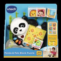 Układanki wesołej pandy Vtech 61242. Wydawca: Vtech. SmakLiter.pl Opakowanie Układanki wesołej pandy Vtech 61242