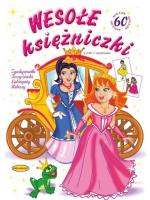 Okładka książki Wesołe ksieżniczki. Zgadywanki