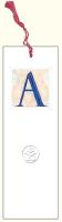 Opakowanie Zakładka do książki z anagramem Litera A