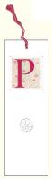Opakowanie Zakładka do książki z anagramem Litera P