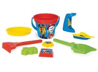 Zestaw do piasku 9 elementów Psi Patrol. Wydawca: Wader. SmakLiter.pl Opakowanie Zestaw do piasku 9 elementów Psi Patrol