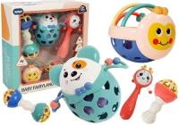 Zestaw grzechotek miękkie gryzak 5 sztuk. Wydawca: Lean Toys. SmakLiter.pl Opakowanie Zestaw grzechotek miękkie gryzak 5 sztuk