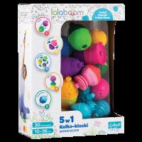 Opakowanie Zestaw kulkoklocków 30 elementów Lalaboom 61079