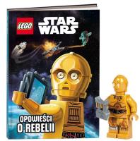 Okładka książki Zestaw: Star Wars. Opowieść o rebelii +minifigurka