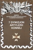 7 Dywizjon Artylerii Konnej. Autor: Piotr Zarzycki. SmakLiter.pl Okładka książki 7 Dywizjon Artylerii Konnej