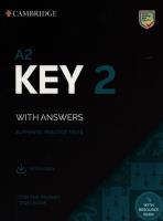 Okładka książki A2 Key 2 Student's Book with Answers with Audio with Resource Bank