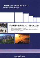 Bezpieczeństwo i edukacja. Autor: Skrabacz Aleksandra. SmakLiter.pl Okładka książki Bezpieczeństwo i edukacja