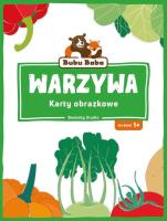 Okładka książki Bubu Baba. Karty obrazkowe. Warzywa