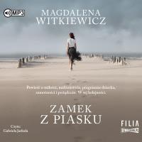 CD MP3 Zamek z piasku. Autor: Witkiewicz Magdalena. SmakLiter.pl Okładka książki CD MP3 Zamek z piasku