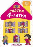 Chatka 4-latka w.2020. Autor: Lekan Elżbieta, Joanna Myjak (ilustr.). SmakLiter.pl Okładka książki Chatka 4-latka w.2020