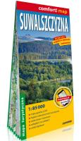 Comfort!map Suwalszczyzna 1:85 000 w.2020. Autor: praca zbiorowa. SmakLiter.pl Okładka książki Comfort!map Suwalszczyzna 1:85 000 w.2020