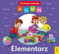 Elementarz Czytanie metodą sylabową. Autor: Monika Sobkowiak. SmakLiter.pl Okładka książki Elementarz Czytanie metodą sylabową