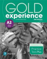 Okładka książki Gold Experience 2ed A2 Exam Practice PEARSON