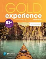Gold Experience 2ed B1+ SB + online PEARSON. Autor: Fiona Beddall, Megan Roderick. SmakLiter.pl Okładka książki Gold Experience 2ed B1+ SB + online PEARSON